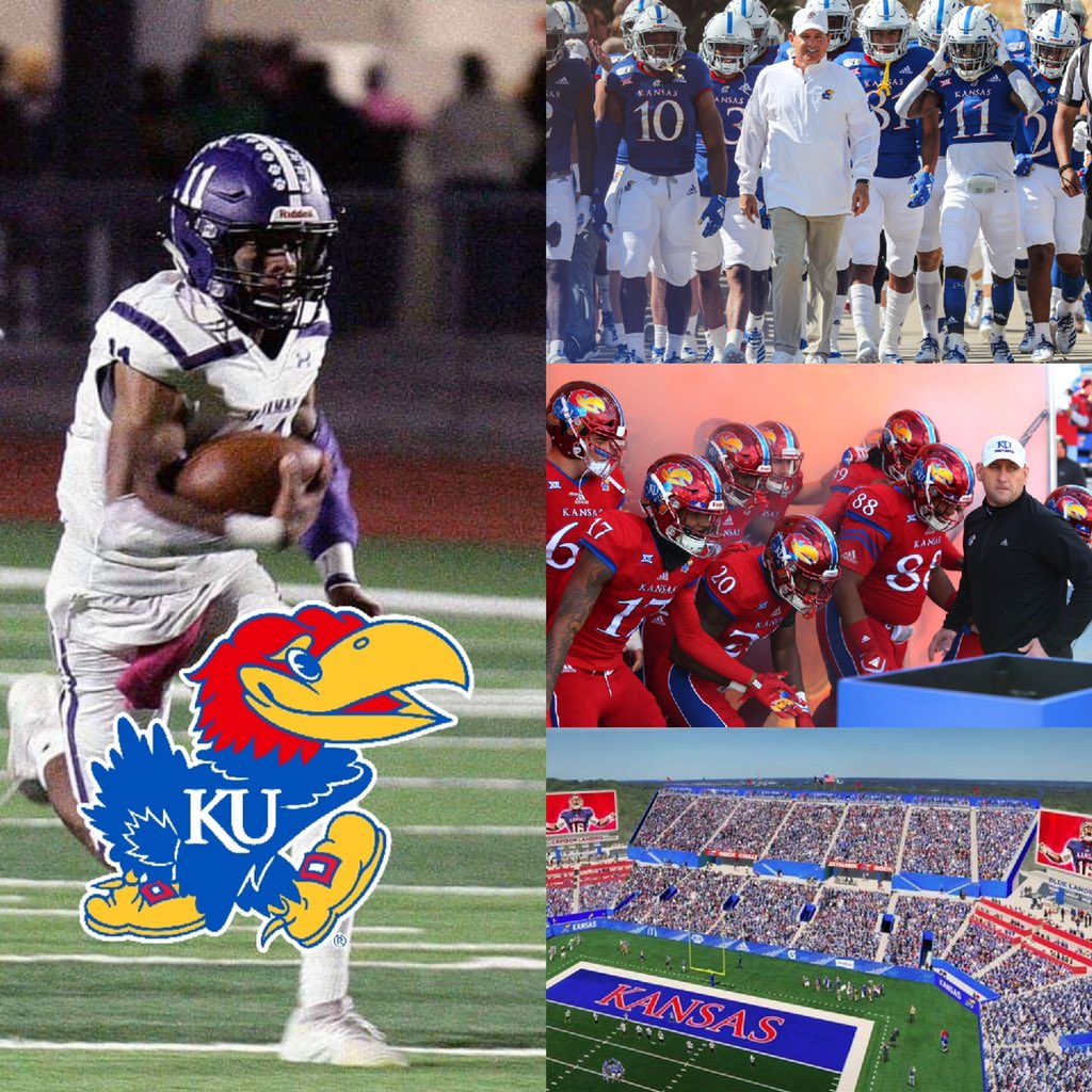 BrenenThompson_'s tweet photo. Very blessed to receive an offer from Kansas University!!⚪️🔹 
@KU_EJones @WittenAaron 
#AGTG #jayhawks @806hssc https://t.co/uRFMsGW3kK
