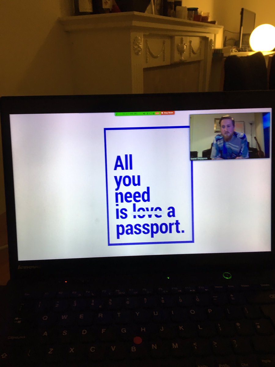 PKNLDN's tweet photo. We put @MrDtct on the spot and got him to present 20 slides he jad never seen before. His advice ‘Don’t be a couch pepper’ #PKNUK https://t.co/WGU17abcGO