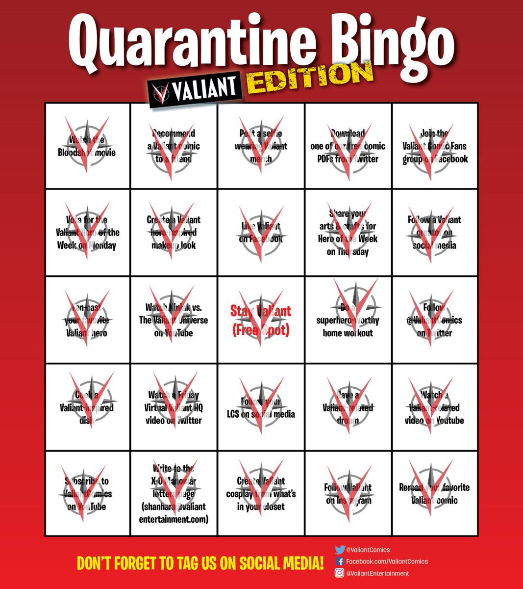 Valiant Entertainment Fill Out Your Bingo Board In Style With A Valiant Logo Transparent Stamp Twitter Can T Always Post A Png With A Transparent Background So Download The Stamp Here Valiant Entertainment Fill Out Your Bingo Board In Style With A Valiant Logo Transparent Stamp Twitter Can T Always Post A Png With A Transparent Background So Download The Stamp Here