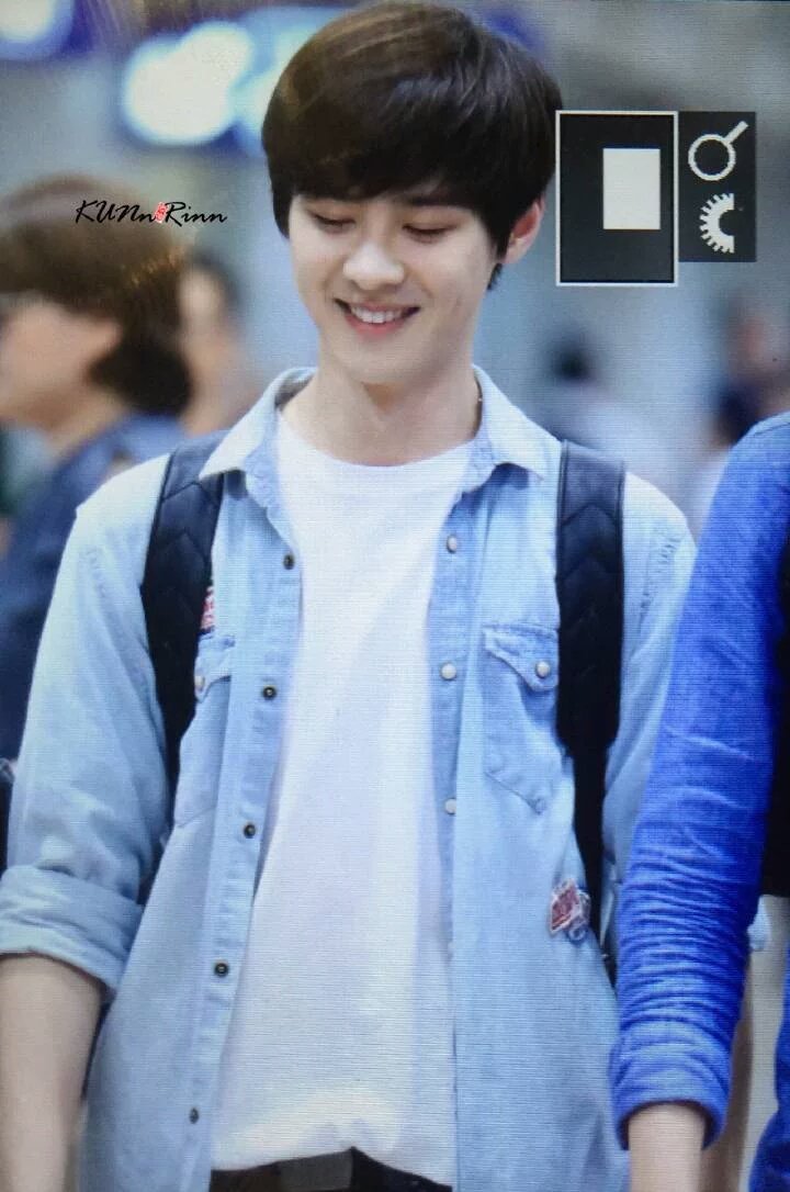 Thread of kun (Qian kun/钱锟) smiling because: