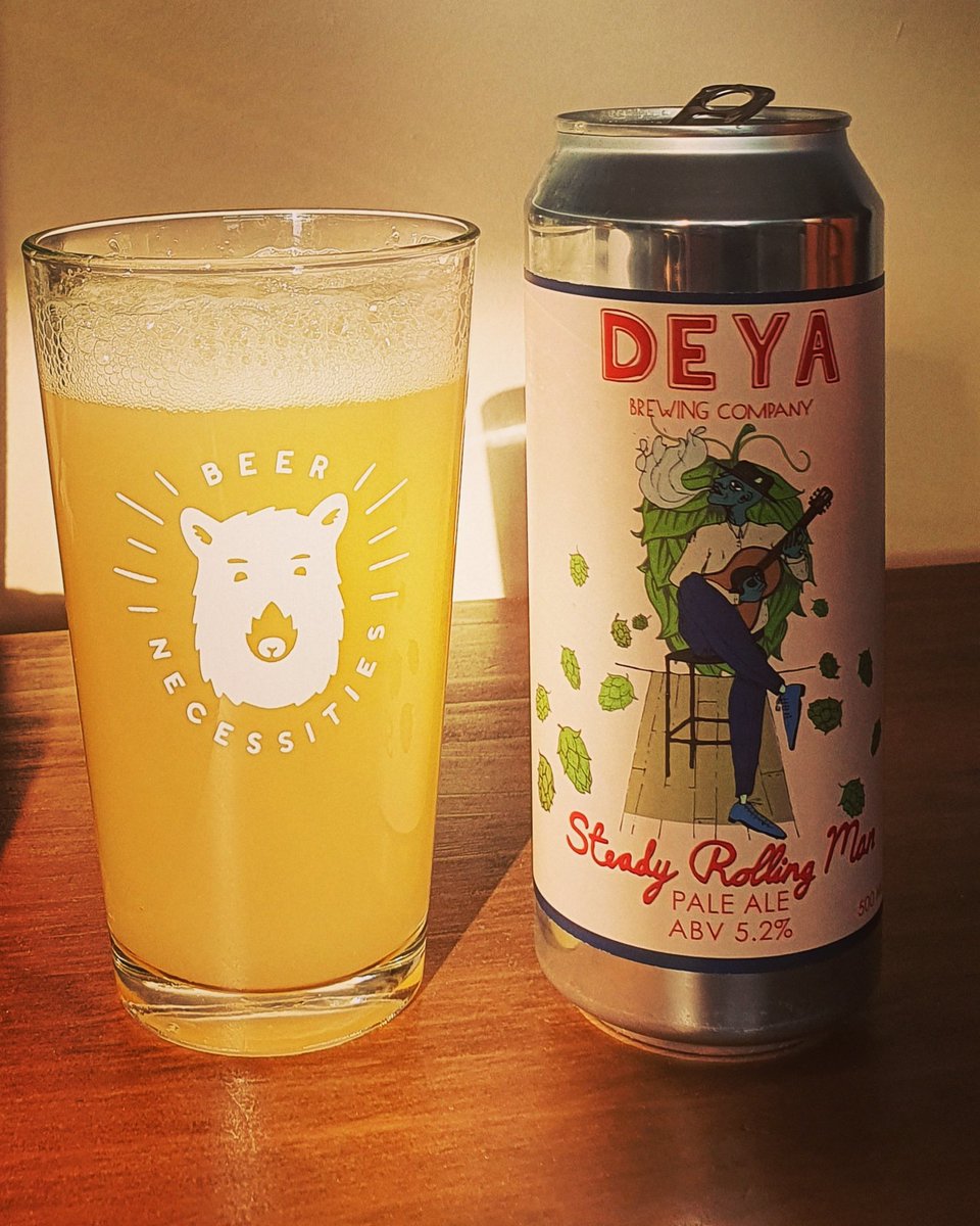 Cheers all <a href="/The_Tweet_Inn/">The Tweet Inn</a> 🍻
Starting the Easter weekend in style with a stone cold classic Steady Rolling Man from <a href="/deyabrewery/">DEYA</a>
#thetweetinn