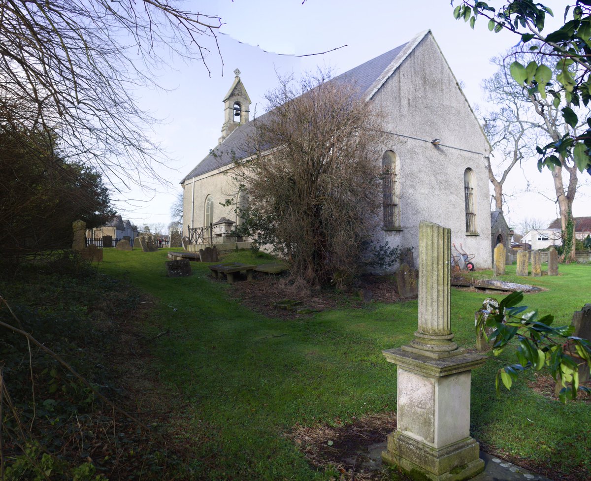 St. Pappan's Church (C of I), Santry – Continuing with my 2km zone exploration, I give you St. Pappans church. Built in 1709 by the 3rd Baron of Santry (from my Santry House tweet), it sits on the site of a 12th Century church, which replaced what was believed to be an (1/7)