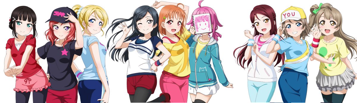Sederance's tweet image. In Alternative Universe 1: Uranohoshi's Muse. Which would you put in a subunit? #lovelive