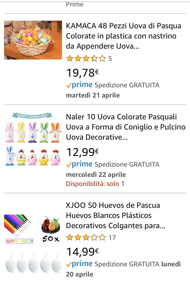 arocco74's tweet photo. On line sempre avanti chiusi in casa fino al 4 maggio la Pasqua la possiamo onorare anche dopo il 12 ....tipo i botti di Natale a gennaio ....attenzione le consegne dei prodotti pasquali inutili sono previste ben oltre il 12 già dalla settimana scorsa ... https://t.co/12zKdWnhFN
