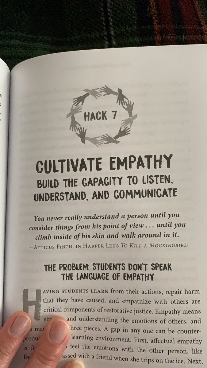 Absolutely. #oneofmyfavoritebooks #hackingschooldiscipline #keepingmyteachermindactive