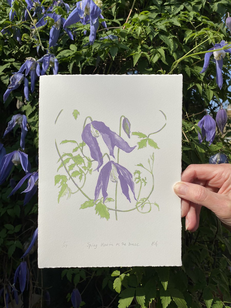 Signed and ready to sell on the website of <a href="/ThePrintBlock/">The Print Block</a> #theoffcutproject Each print £30 - £10 to foodbanks, £10 to the artists, £10 studio costs - please take a look at theprintblock.com #printmaking #silkscreen #screenprint #limitededition #artists #twocolour