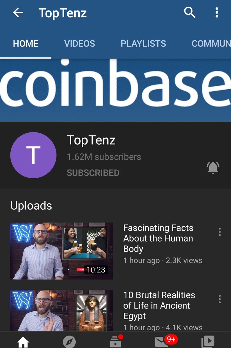 DW180000's tweet photo. @SimonWhistler &amp; @TodayIFoundOut1 has @toptenz YouTube channel been hacked???? This is not how it's normally looks!!!! https://t.co/htB3BdEKNJ