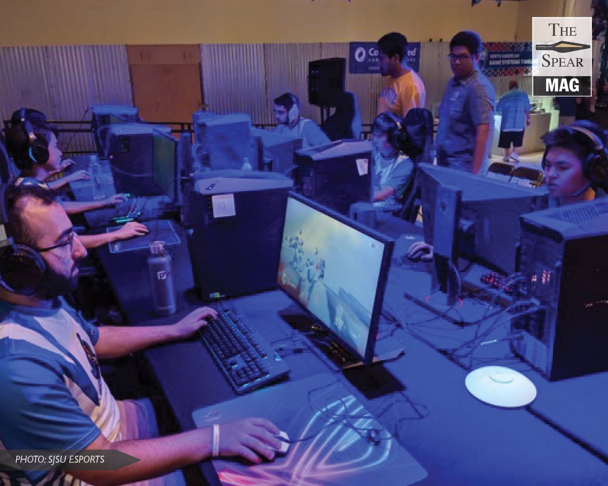 TheSpearSJSU's tweet photo. WRINKLE IN TIME โ Esports wonโt give up any ground during global crisis๐ฎ๐ #SpearMag
๐ (@SJSUMaxMiller)
๐ (https://t.co/iClWy7CEZW) https://t.co/c7Pmq5tqek