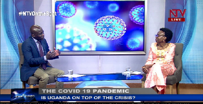 We have a scientist who is working on rapid test kits in Uganda and hopefully, within the next 2-3 days we will be able to validate the test kits that are being manufactured in Uganda -  @JaneRuth_Aceng  #NTVOnTheSpot |  http://www.ntv.co.ug/live 