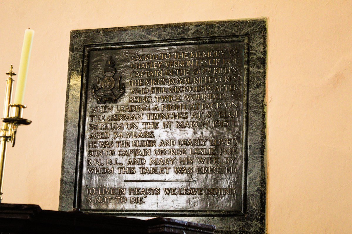 windows are from the “An Túr Gloine” studio. A 4th window, similar to those in the Rotunda Hospital chapel, commemorates Lady Helena Domville, who redesigned Santry as a Swiss Village! There are numerous plaques dedicated to the Santry & Domvile family, who are buried here. (5/7)