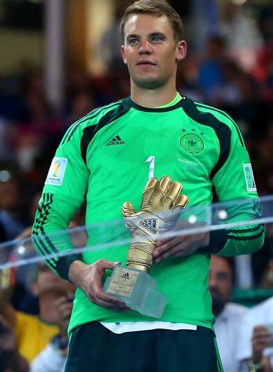He won the Golden glove at the 2014 World cup, finished third in the race for the Ballon d’Or that same year and was Fifa’s best GK for four years running (2013, 2014, 2015, 2016). He is clearly better than Alisson.
