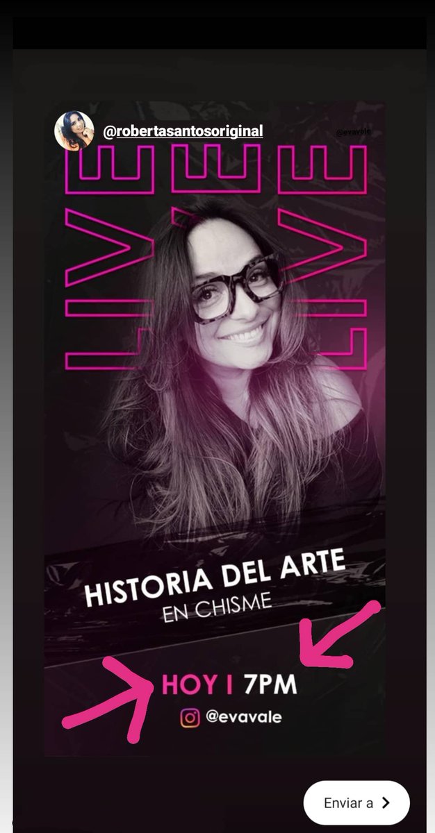X si anda libre a las 7pm en <a href="/evavale/">Eva Vale</a> Instagram hoy hay clase