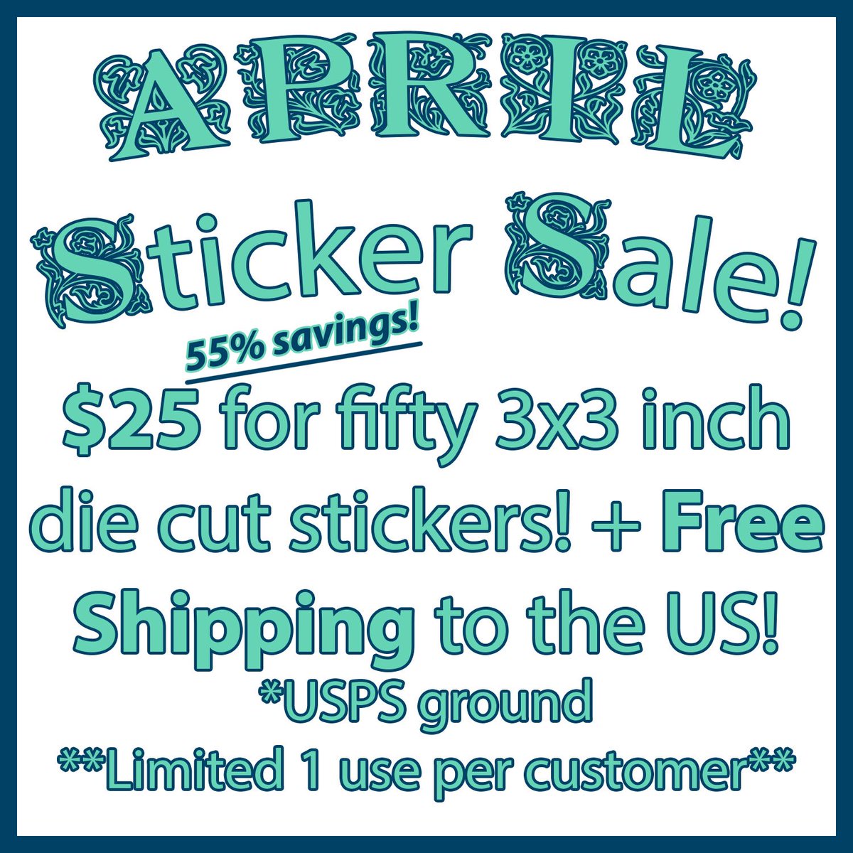 FleurDeVillainy's tweet image. It’s happening! Get in on this huge #sticker sale from a small #momandpop shop @HandVDesigns ! Stickers make GREAT #merchandise and #giveaways!  

@supstreamers
#SupportSmallStreamers
#SmallStreamerCommunity
#smallstreamers
#rtsmallstreams
#smallstreamersconnect
#ad