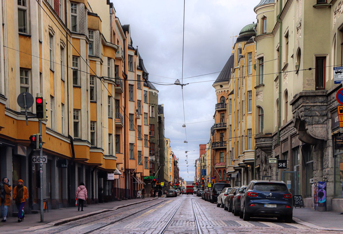 Fredrikinkatu, Helsinki #helsinki #Finland #thursdayvibes