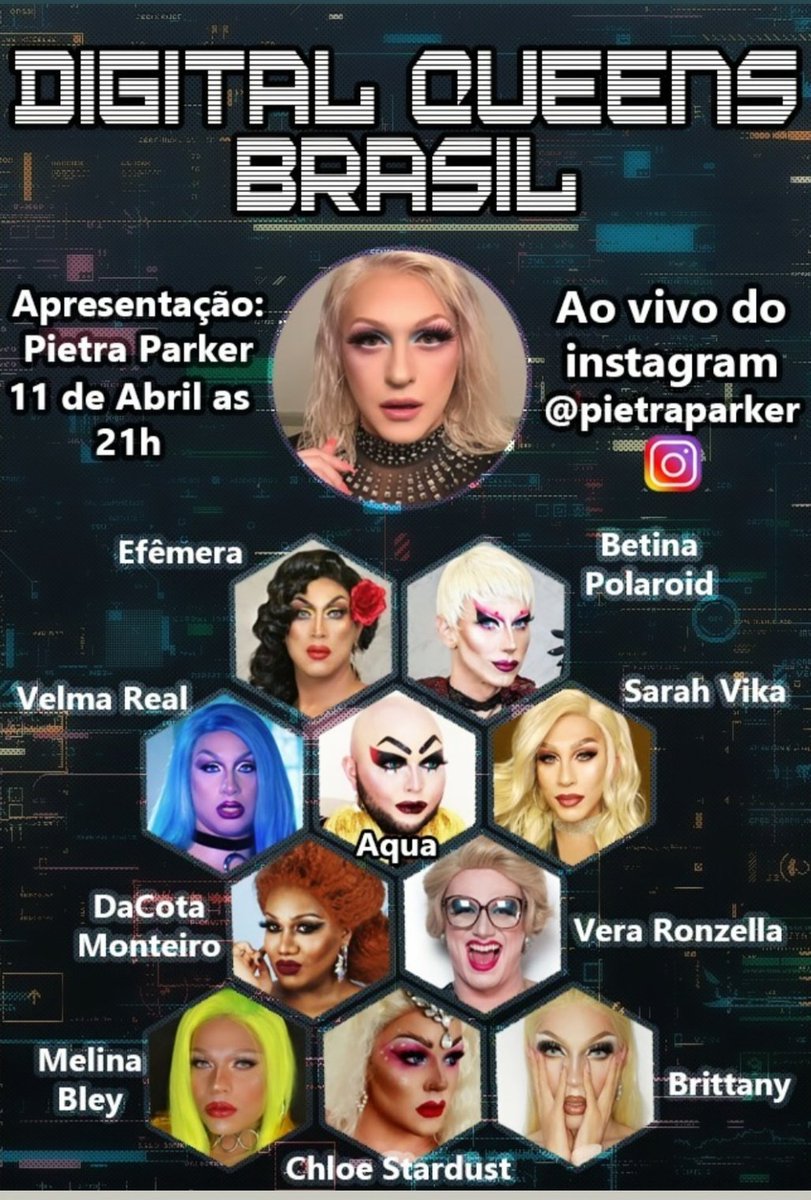 froessb's tweet photo. Oi #Chloers,
Sabado eu divido o palco online com essas Drags belas performo.
Tão com sdds das minhas perfomances?? 🥺

Começa  as 21h e vai ser direto do IG da Pietra Parker (de NY)

QUERO VER TODO MUNDO COMENTANDO E GRITANDO NA MINHA PERFORMANCE DE @LittleMix hein??? #LittleMix https://t.co/E4yc6xUV1m