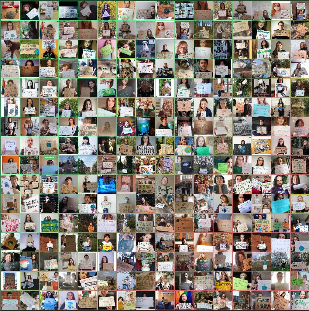 fff_digital's tweet photo. This is just how powerful our movement is together! In social distancing we might be alone but together we are powerful and unstoppable! Join the #digitalstrike to keep building this phenomenal movement. #ClimateStrikeOnline #actonscience https://t.co/nVcdtrDcSS