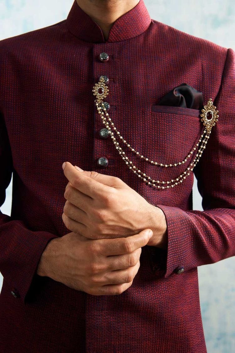 thread of the sects in traditional south asian bougie fashion for men