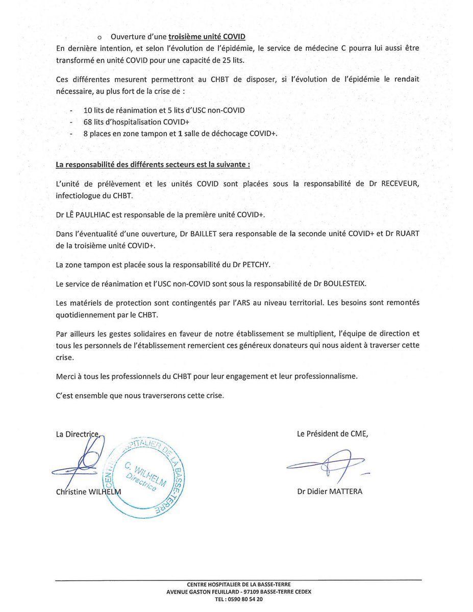 Le CHBT <a href="/ch_chbt/">CHBT</a> a mis en place toute une série de mesures pour faire face à la crise #coronavirus et vous les explique :
