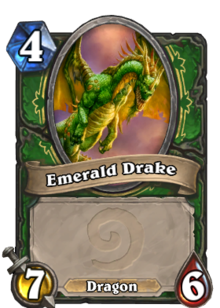 "Dream Card" is one of five different cards that can be randomly added. Hearthstone uses its digital nature to hide all of this math and perform it for you.An analog Ysera card would have to say something like "roll a d10, on a 1-2, draw Dream. On a 3-4..."