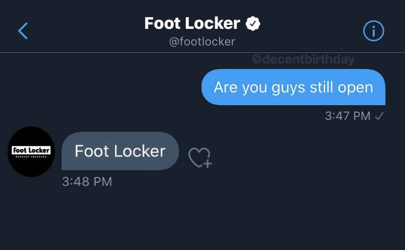 Decent Pigeon On Twitter Someone Should Check On Foot Locker