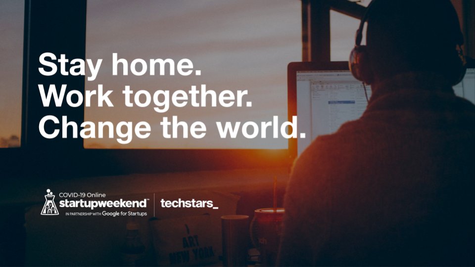 Dal 17 al 19 aprile: primo #StartupWeekend online, 54 ore per lavorare a un’idea per fronteggiare l’emergenza #COVID19. Prenotata il tuo biglietto gratuito e fai la differenza! 
bit.ly/TechstarsGloba…

#avaiava #covid19startupweekend
