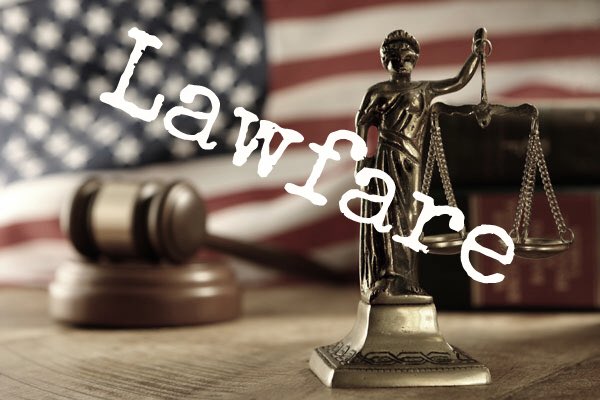 2)The “loophole” that we call the right to a fair trial is being exploited in a process called Lawfare.It is the misuse of legal systems and principles against an enemy, such as by damaging or delegitimizing them, tying up their time or winning a public relations victory./11