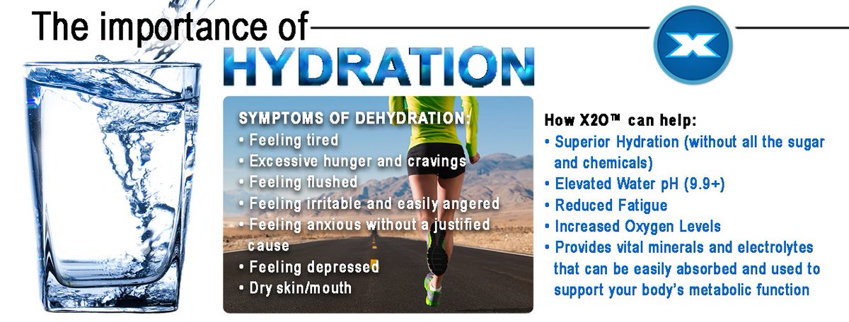 XoomaCorporate's tweet photo. Are you hydrated enough?
#Hydration #mineralrichalkalinewater #X2O #Xooma #signsofdehydration #immunesupport #water https://t.co/uTZ5YQYtY7