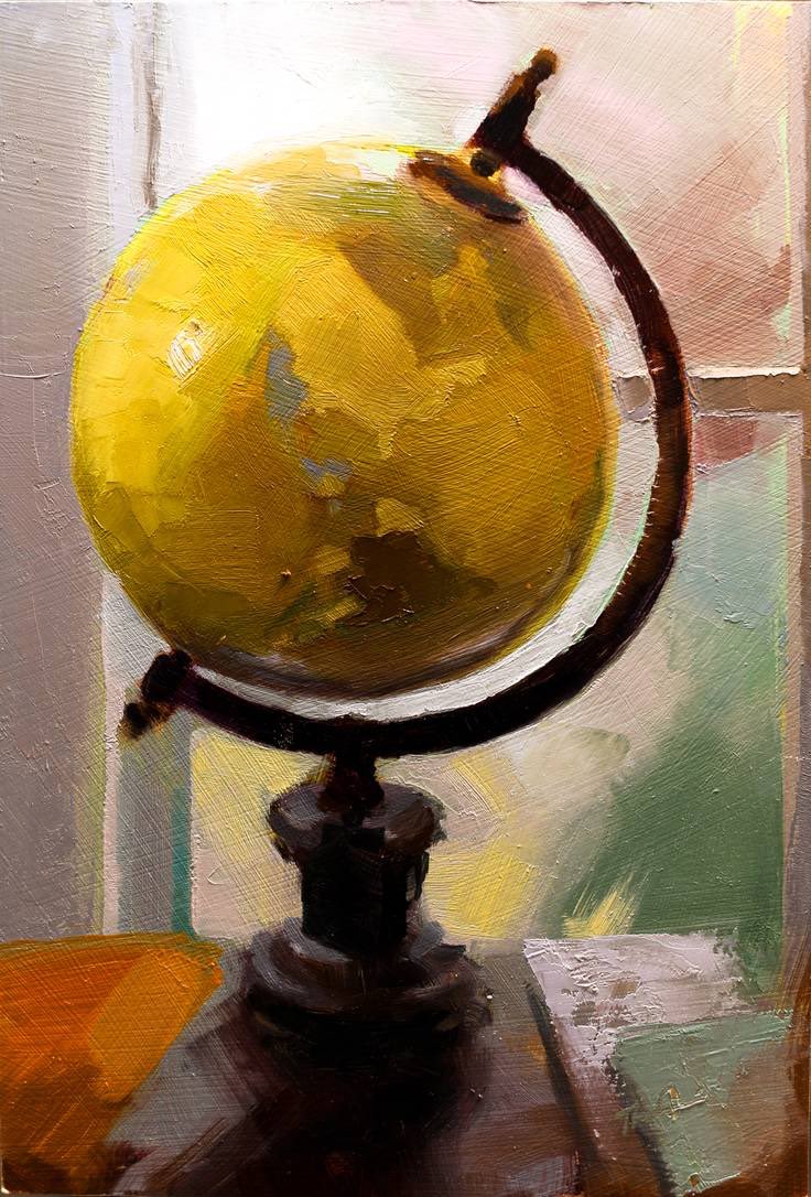 Latest still life study. Oil on Panel 10.5”x7.25”