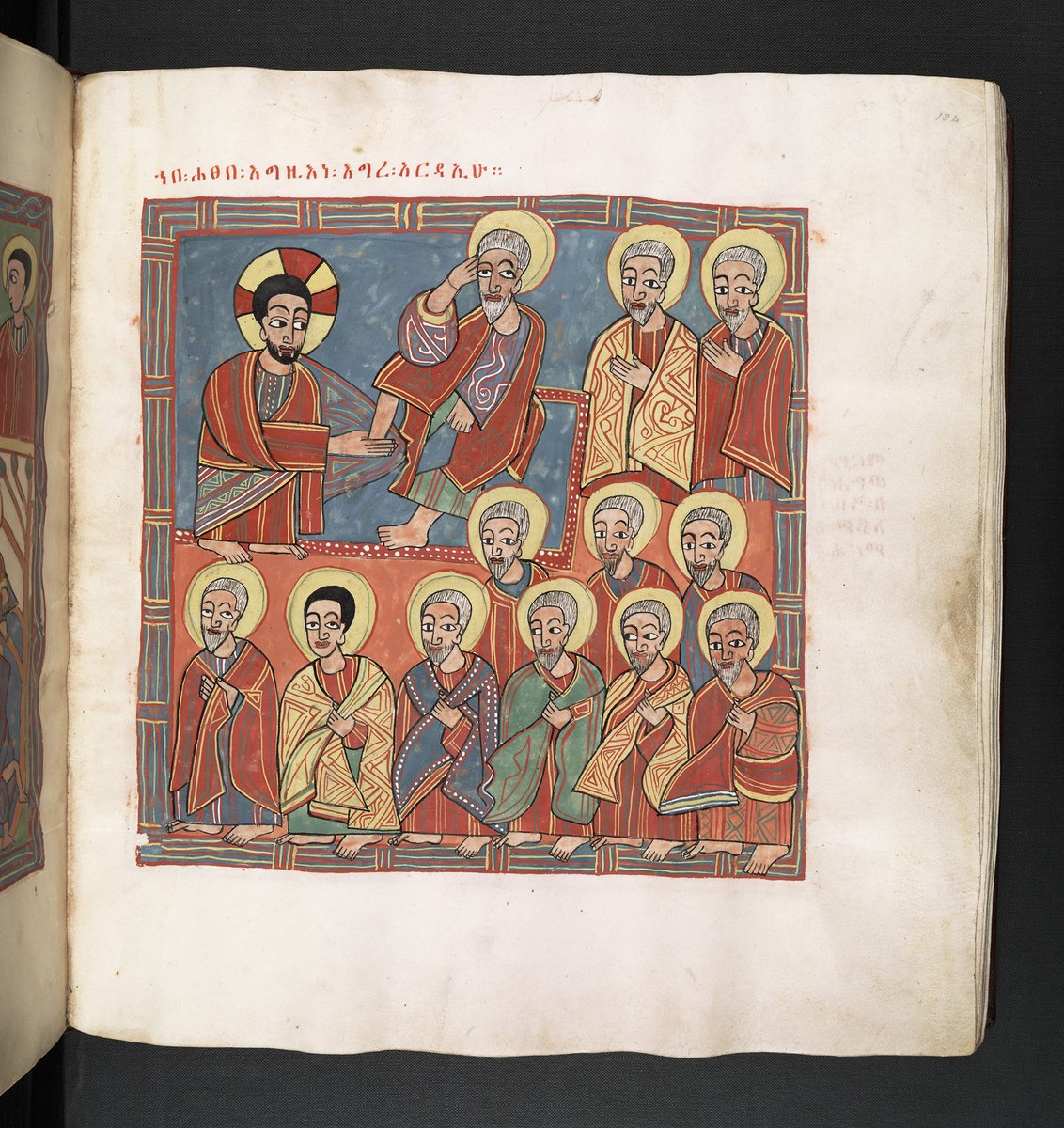BLAsia_Africa's tweet image. From the @britishlibrary #Ethiopian collection Or 481: the Washing of the Feet #HolyThursday #HolyWeekAtHome. Explore the item in full at bl.uk/collection-ite…
(thanks @DerilloEyob @BL_MadeDigital)