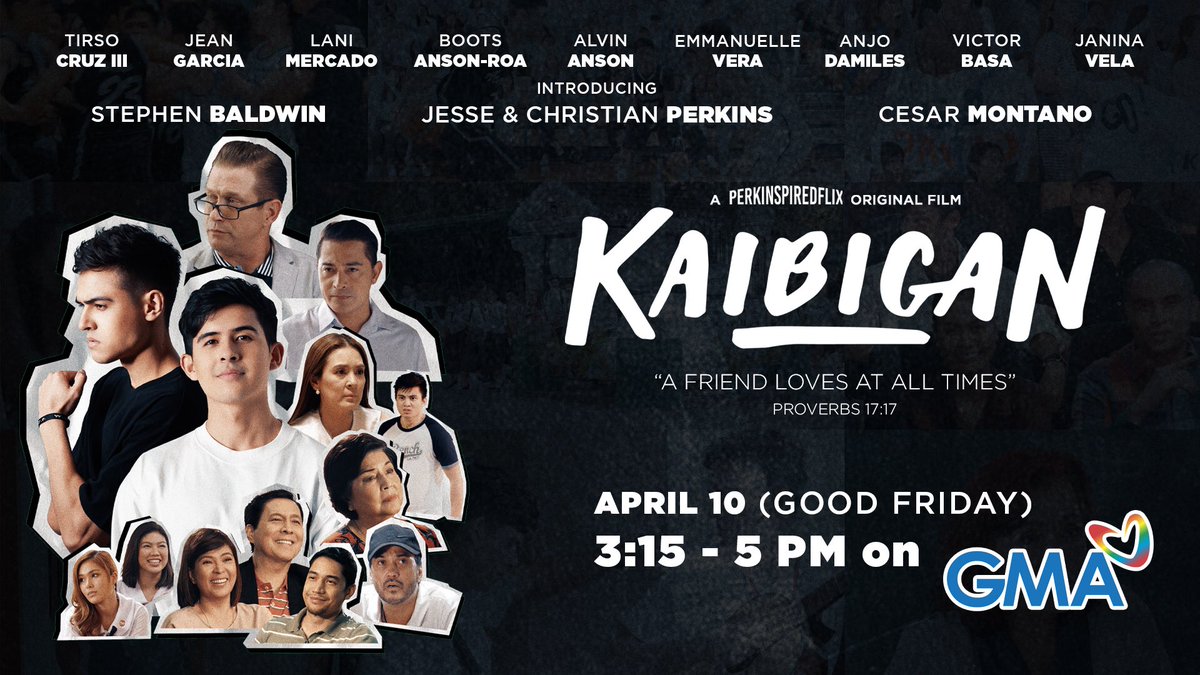 PManilaOFC's tweet photo. #KAIBIGAN Movie tomorrow 3-5pm at GMA ♡ https://t.co/L1i5tqdSRO