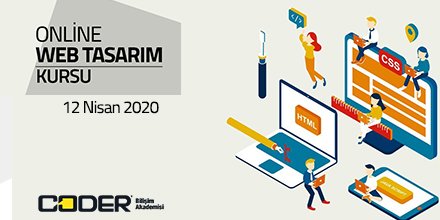 CoderAkademi's tweet image. &quot;Web Tasarım&quot; uzaktan canlı kurslarımızda son kontenjanlar!

Kayıt olmak için; coder.com.tr

Sitemizi ziyaret ederek tüm kredi kartlarına 12 ay taksit imkanı ile kayıt işlemlerinizi tamamlayabilirsiniz.

#webtasarım #uzaktanegitim