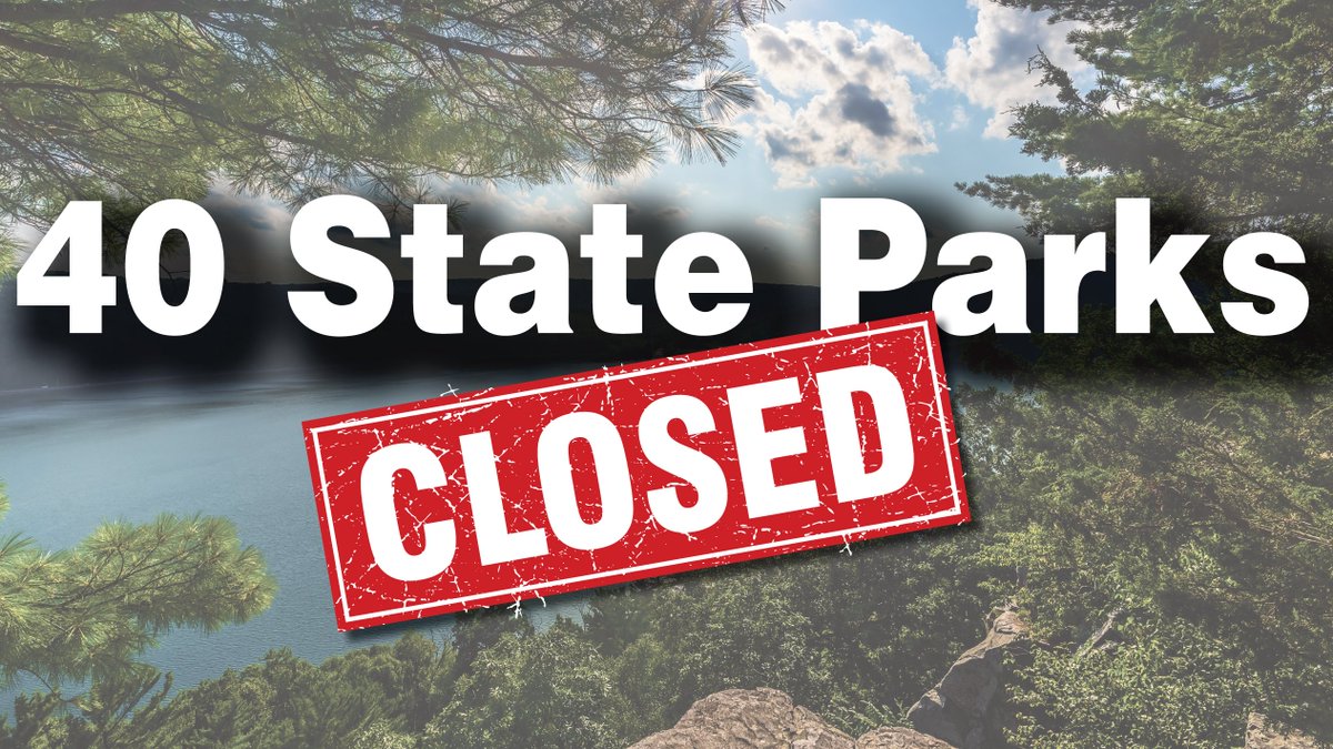 WIAssemblyGOP's tweet photo. NEW: Governor Evers has asked the Wisconsin Department of Natural Resources​ to close 40 state parks, forests, and recreational areas as of tomorrow due to crowds, litter, vandalism, and public health concerns.

https://t.co/6nje0b4o49 https://t.co/azfF3DaBGj