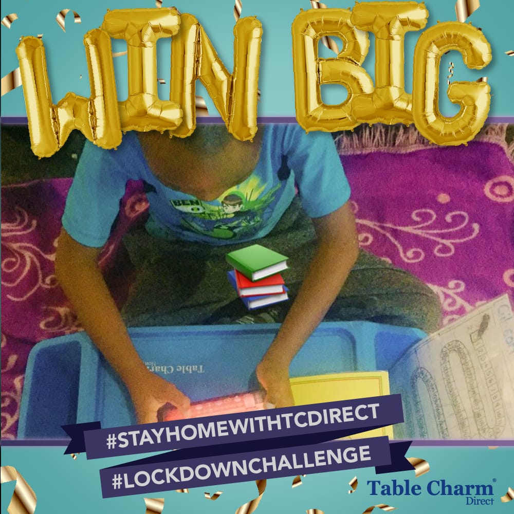 TableCharmSA's tweet photo. Your family + our products = A fun lockdown! Show us how you are staying entertained and you could just walk away with a really cool hamper! Comp closes 16 April so get snapping and #StayHomeWithTCDirect #TCLockdownChallenge #Day14ofLockdown https://t.co/piOAZZfOGn
