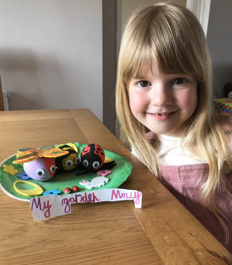 JCAWakefield's tweet photo. What a lovely entry from Molly! Molly wanted to do her design based on her favourite minibeasts in her garden. Ladybirds 🐞 are my favourite! A super effort! 👏🏻👏🏻👏🏻 #JCAEaster #EasterYear1 🐣🐣🐣 https://t.co/OCqbGGMFB1