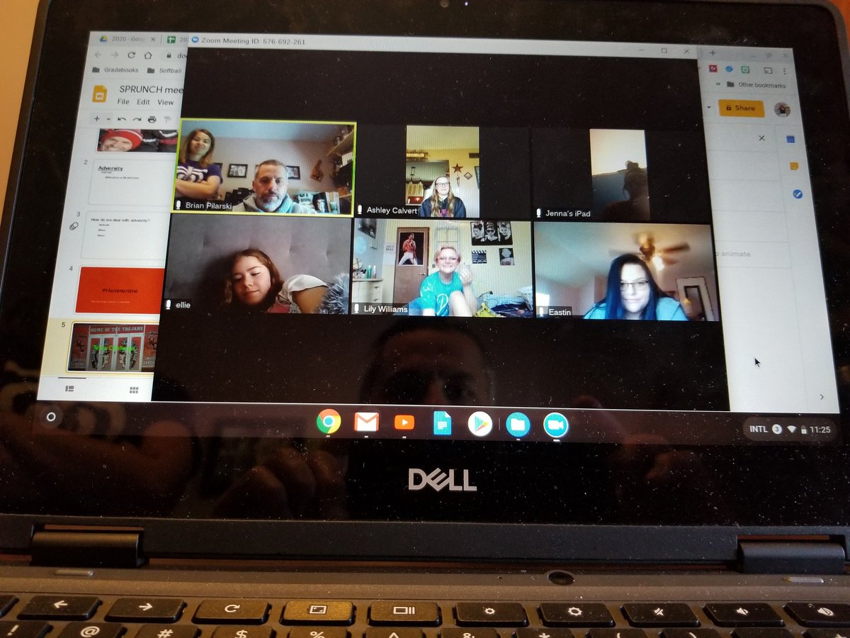 WCTrojanSball's tweet photo. We generally meet Thursday during A lunch so we had a zoom meeting
#SPRUNCH. Talked #adversity and how to be a positive influence for others during this crazy time. Thanks to @dallen_22 and #WCBaseball for the topic.
#effort #attitude #Heart https://t.co/G2plLXynpM