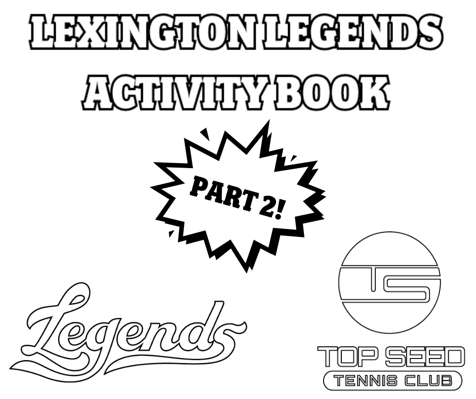 GoLexLegends's tweet photo. Looking for something fun to do?
Check out our @TopSeedTennisKY Activity Book and share your pictures with us! #Sharethestache #Milba
📘➡️ https://t.co/SfDYVLwtoB
Let us know if you get B-I-N-G-O! https://t.co/voQokn5RvF