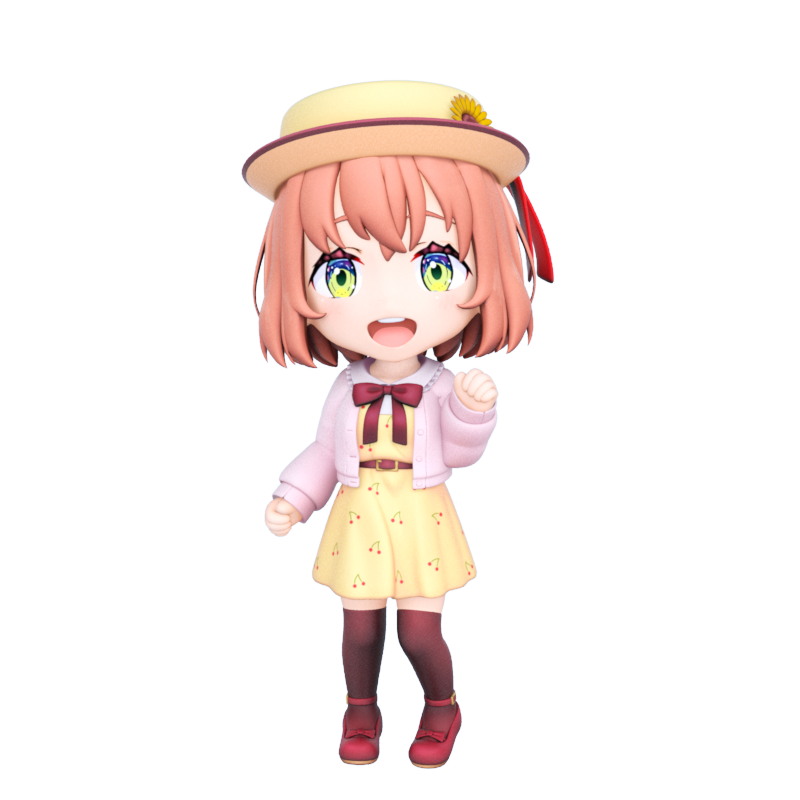 「夏のお洋服?
#ひまあーと 」|InabaTewi@にじそ07・wf2023sのイラスト