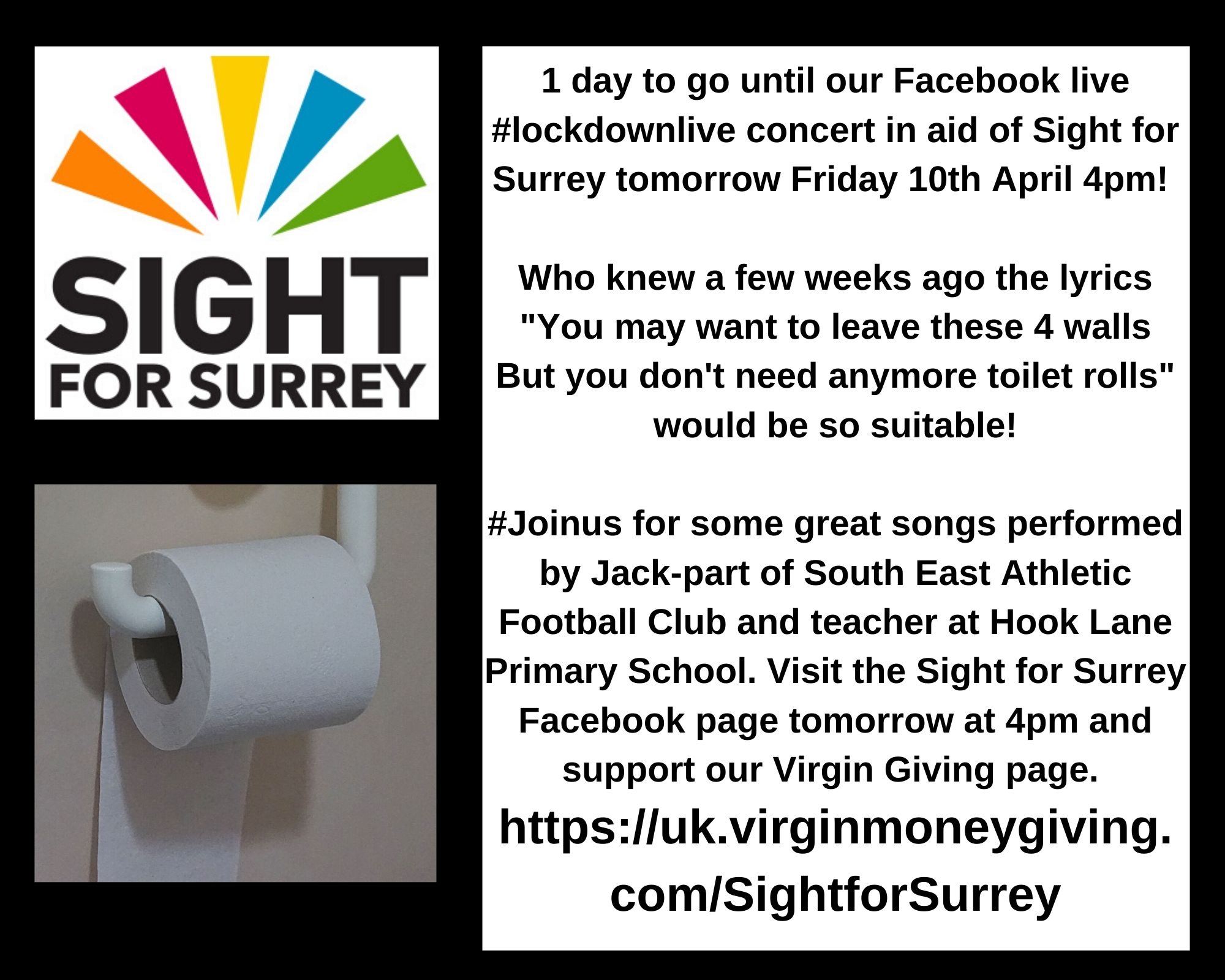 Sight For Surrey On Twitter Join Us For 3 Specially Written Songs For These Troubled Times During Coronacrisisuk Tomorrow At Our 1st Ever Fbook Live Concert Indeed Who Knew That A Few I'm gonna miss your southern drawl a baby's footsteps in an empty hall and every little thing i can ever recall in these four walls. twitter