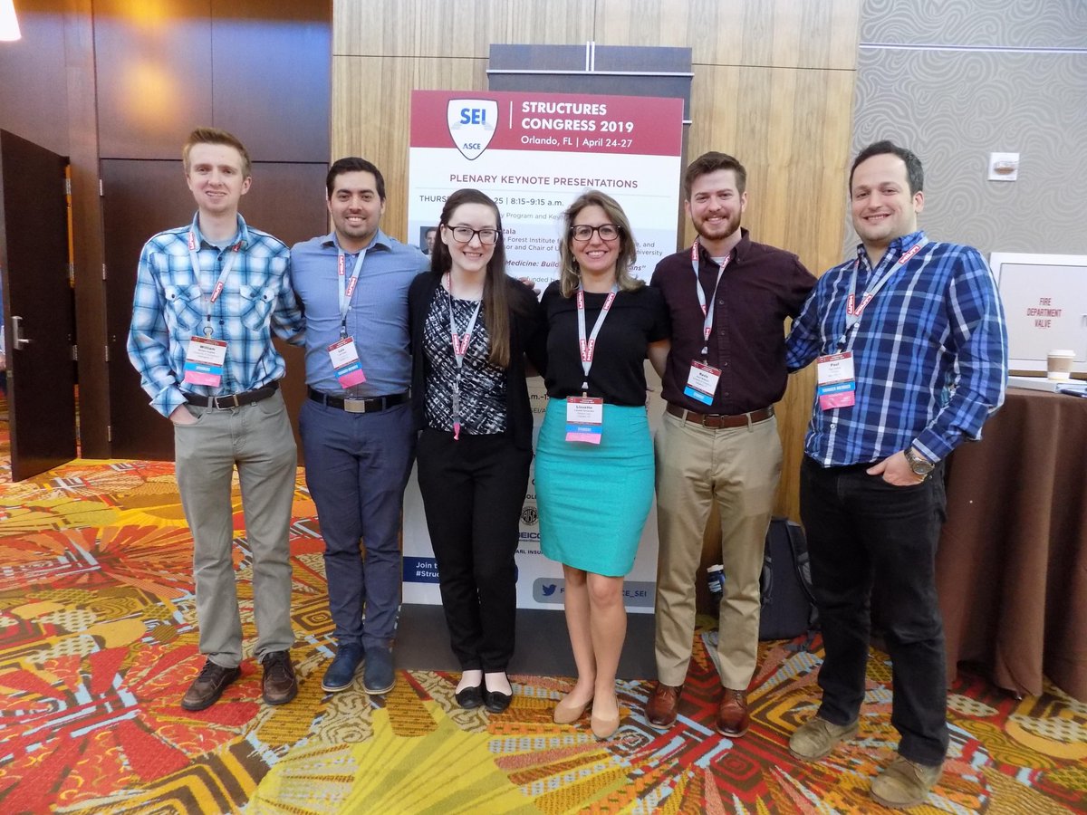 DanitheEngineer's tweet photo. @ASCE_SEI My first Structures Congress was #Structures19 in Orlando and it is where I met @LuisDuqueEIT and many other awesome students and fellow young professionals! #ThrowbackThursday https://t.co/TbyONhyjiy