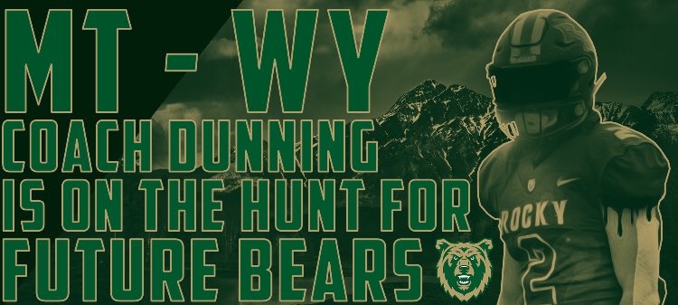 Everything in Montana South of I-90 all the way through the Cowboy State. You already know the deal!! I’m looking for some tough MT & WY boys wanting to be Bears 🐻#BearRaid #EarnYourCARD #BearsEatPeople