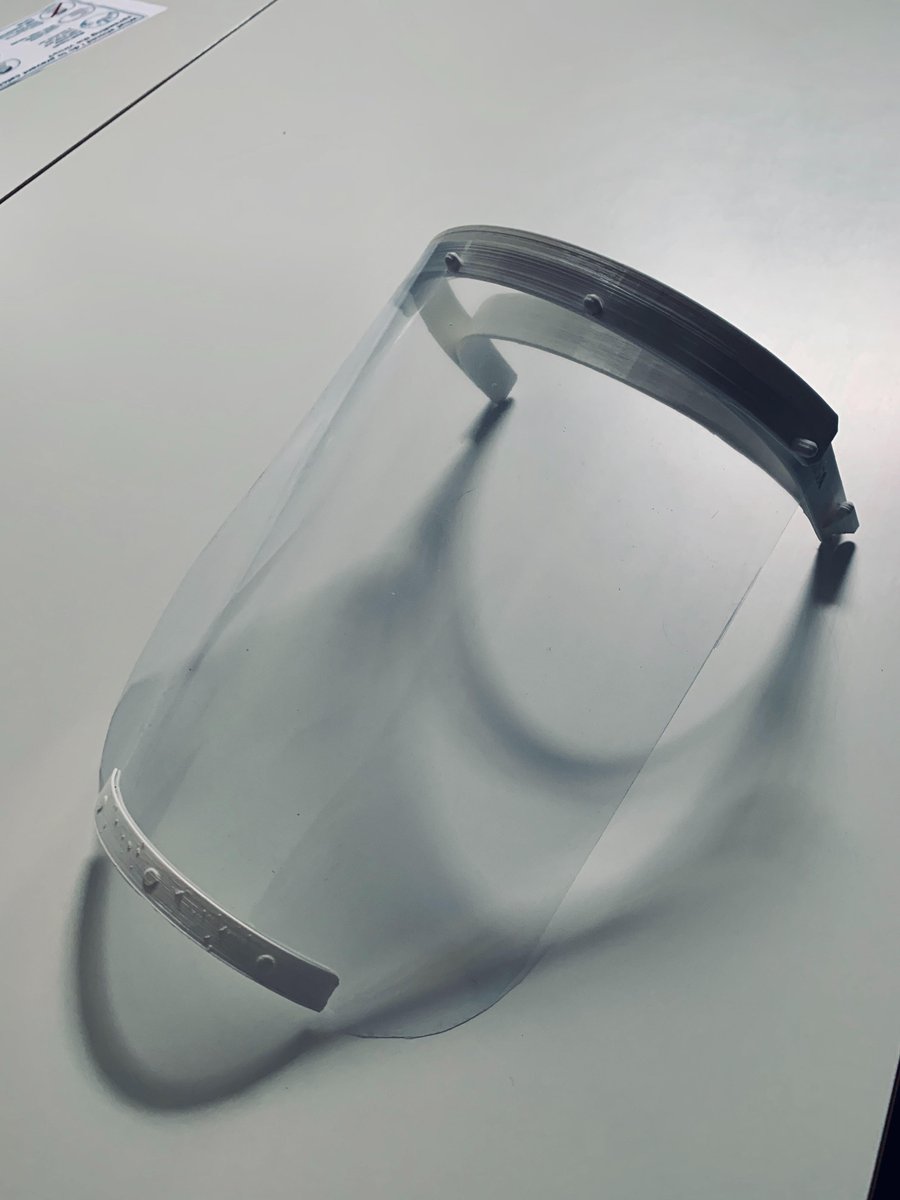 ABCImagingUK's tweet image. ABC Imaging were proud to donate acetate to @LeeEvansArchs for there effect to support our front-line workers, with these face masks. #COVID19PandemicResponse