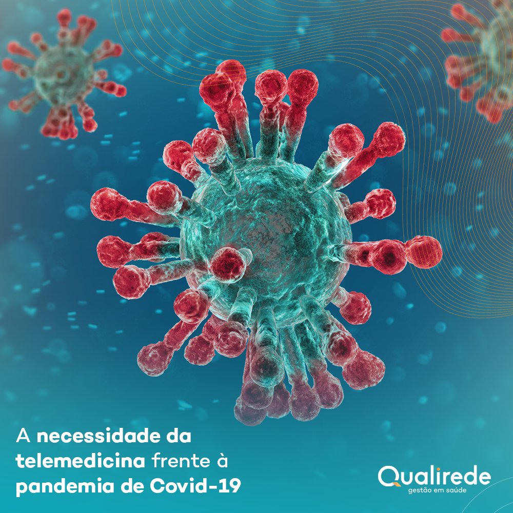 qualirede's tweet photo. De que maneira a Telemedicina pode auxiliar no achatamento da curva de infectados pelo COVID-19 durante a pandemia? Confira: https://t.co/7RGaaQb2aE https://t.co/3uXGAuit6E
