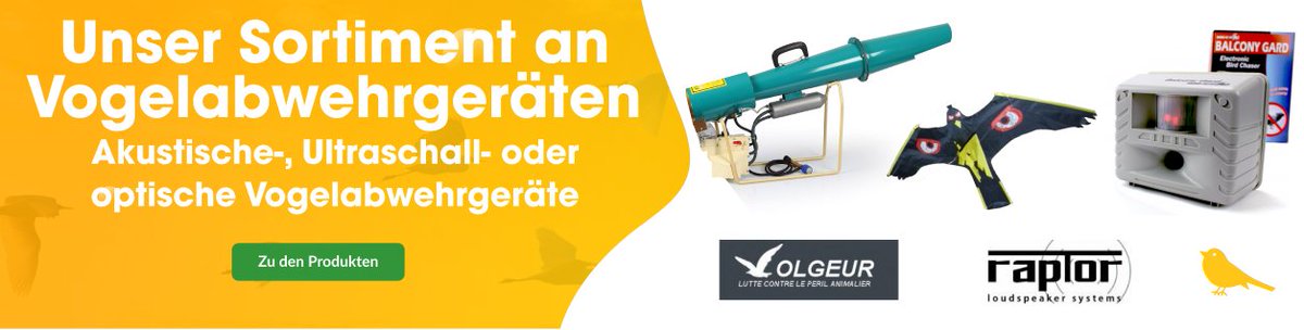 Mit der #Saatsaison müssen auch die #Kulturen geschützt werden!🌾🚜 Entdecke unser breites Sortiment an Vogelabwehrsystemen👻🦅 Viele Produkte von #Volgeur und #Raptor! Jetzt im #Angebot auf <a href="/FarmitooDE/">FarmitooDE</a>: bit.ly/2xiPmPv