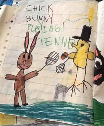 cynaragee's tweet photo. My mom keeps sending me proof of how insufferably bourgeois my tastes were at age 6 https://t.co/mO26qluQqv