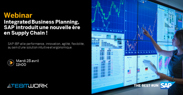 MarciaPaglia's tweet photo. Webinar SAP et TeamWork : 'SAP IBP' mardi 28 avril à 11h https://t.co/caa3g4Dwe5 https://t.co/L8TfnKgEF4