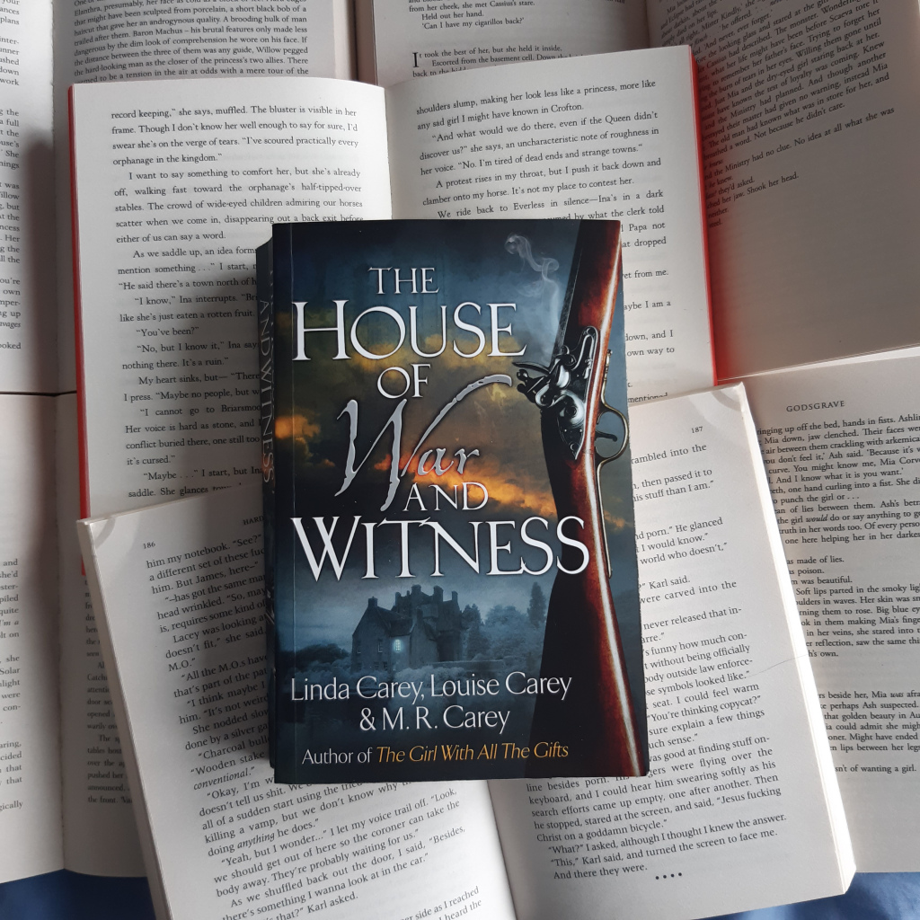 Kathcafereading's tweet photo. My Blurb for The House of War and Witness by M.R. Carey https://t.co/tGyCyU94BN https://t.co/p04sC90nv8