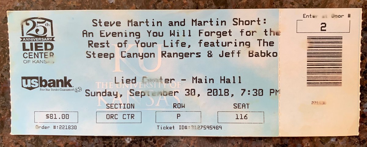 ShanOReilly13's tweet photo. @SteveMartinToGo I would not have remembered... but, then found this! https://t.co/hKWSbCVyXl
