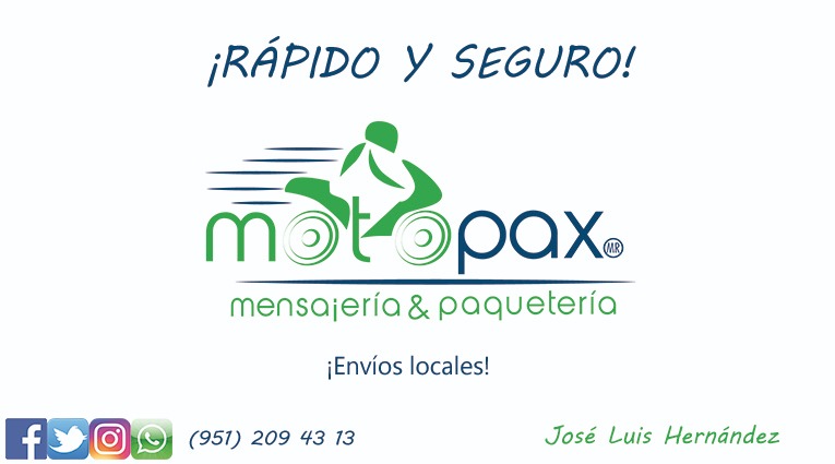MotoPax's tweet photo. ¡Entregas a domicilio, súper, comida, farmacia, compras, todo lo que necesites hasta la puerta de tu casa! 
@LocalOaxaca https://t.co/HGWqDEtZKt