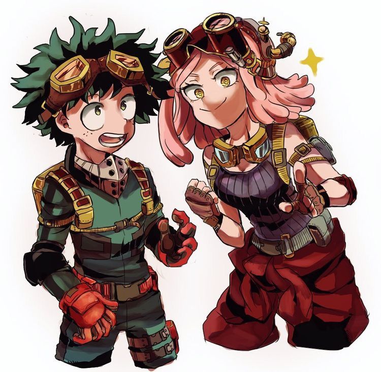 I don`t see nothing wrong with shipping Mei hatsume and izuku midoriya...