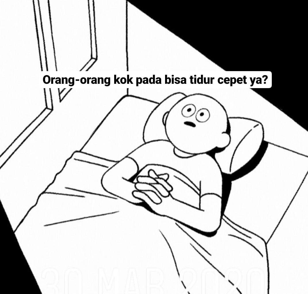 Aku tiap malem...